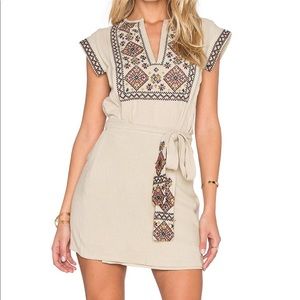 NWT Free People Running Wild Embroidered Tunic